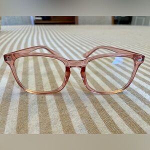 Blue light glasses / pink frame